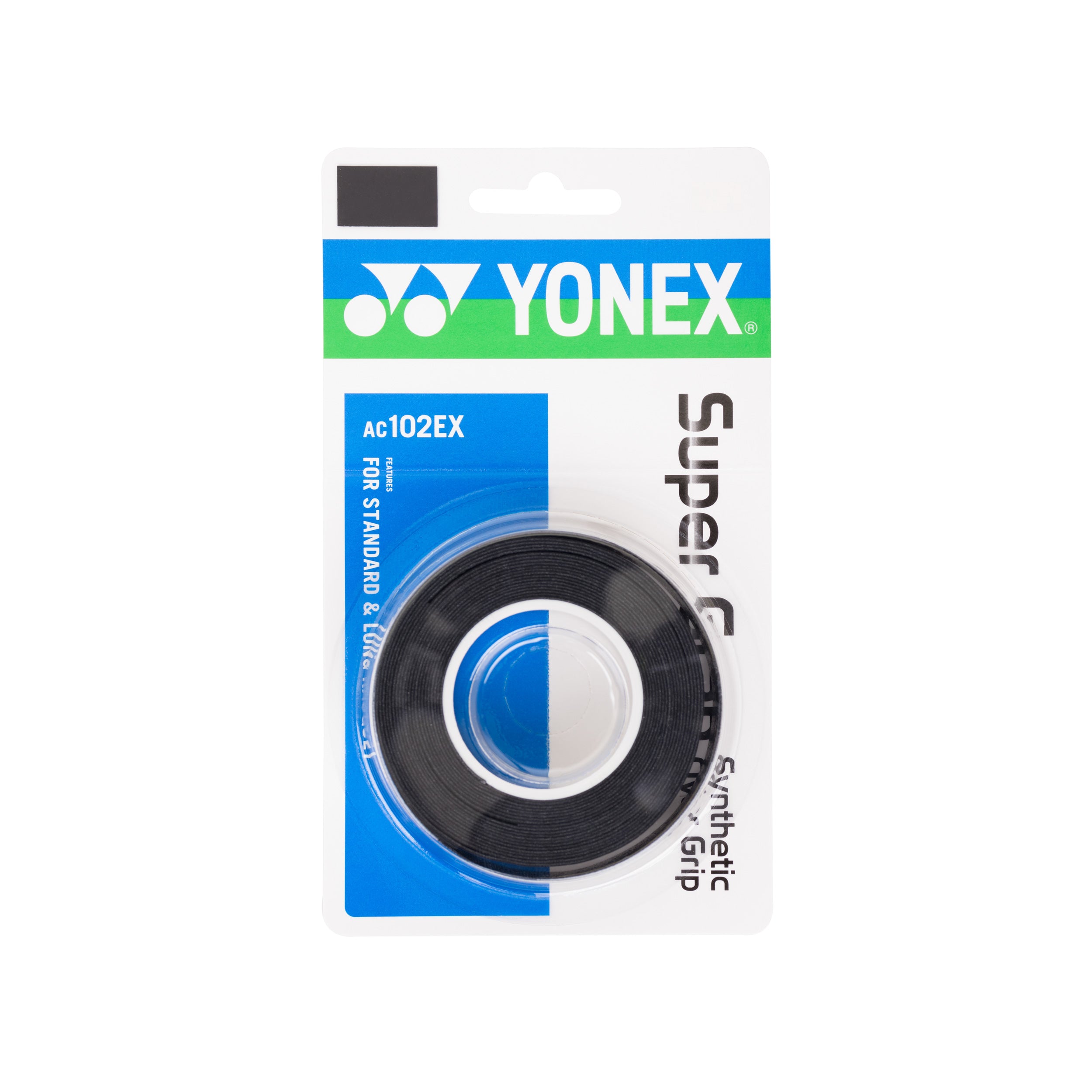 Yonex Super Grap Overgrip – 3er Pack in Schwarz oder Weiß